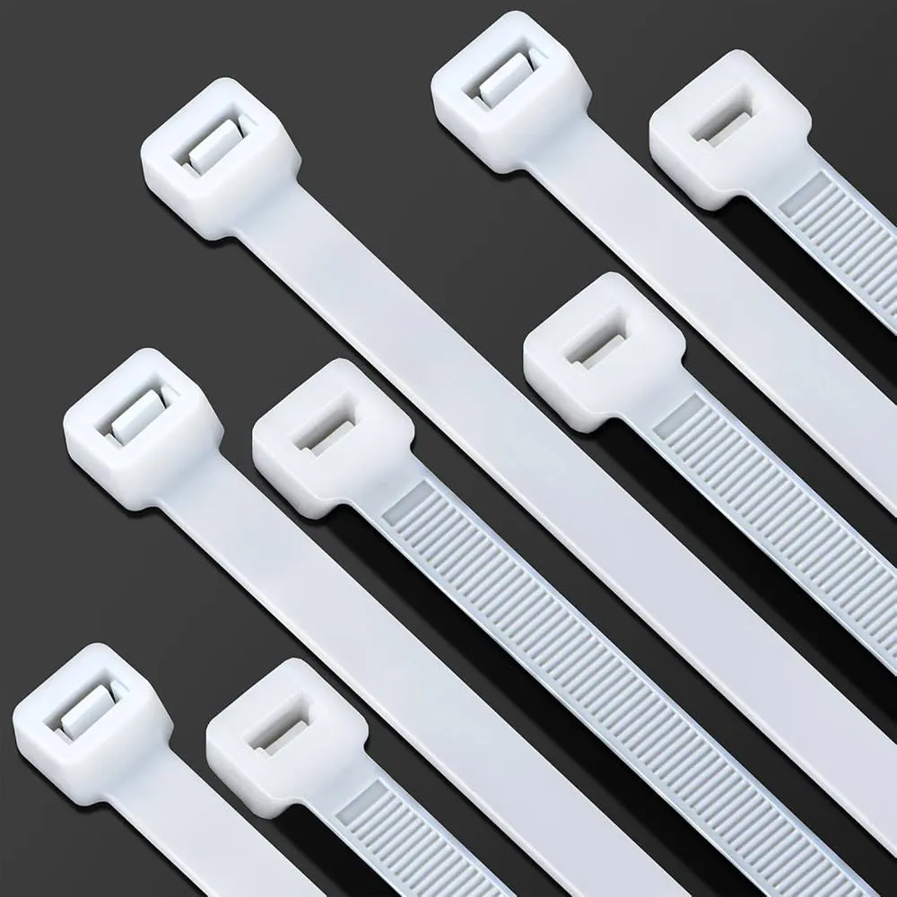 Heavy duty UV resistant plastic zip ties