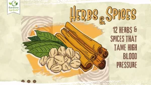 herbs and spices that lower high blood pressure