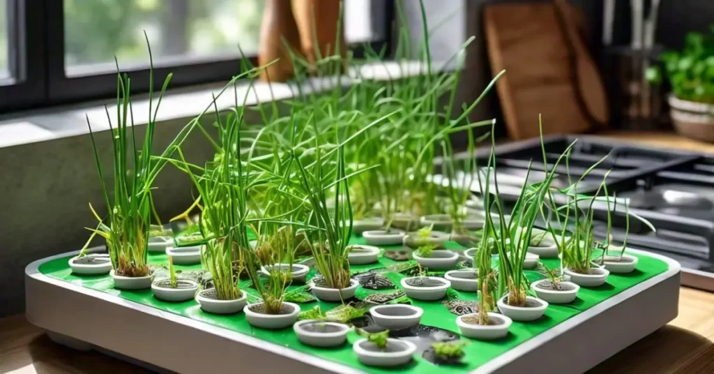 Hydroponic Herbs- chives