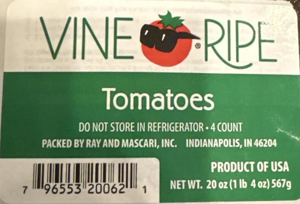 fda tomato recall salmonella