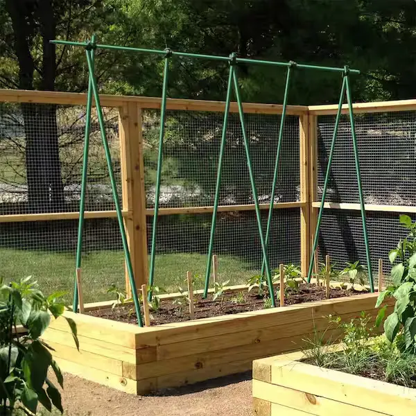 trellis for cucumbers in pots

