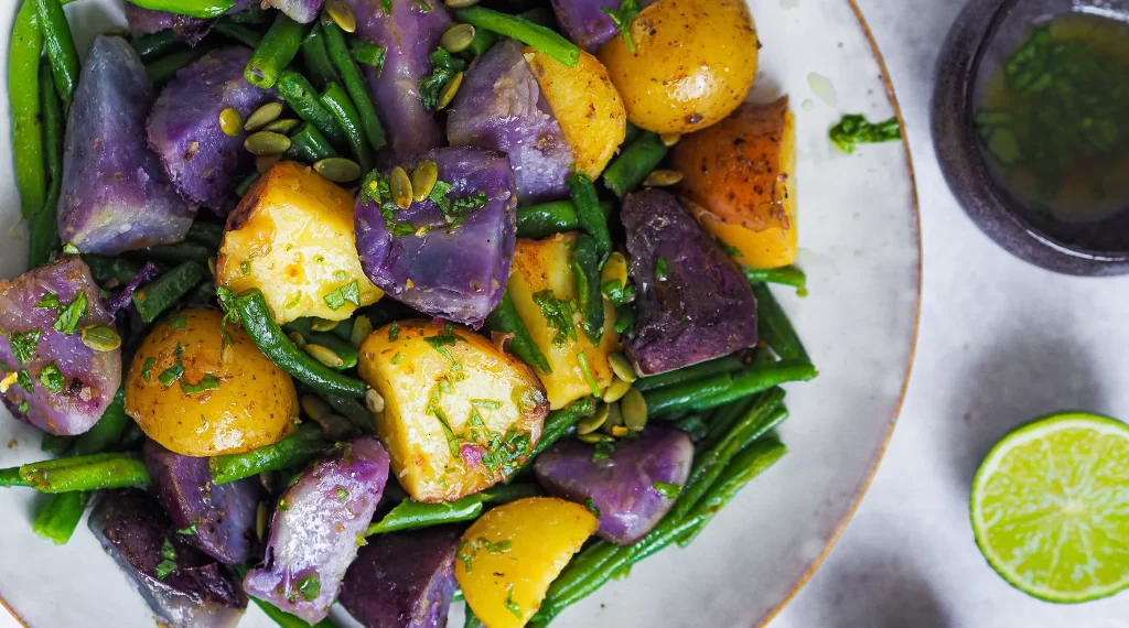 Purple Potato Salad