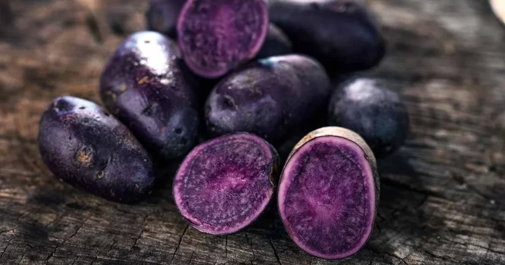 purple potatoes recipe