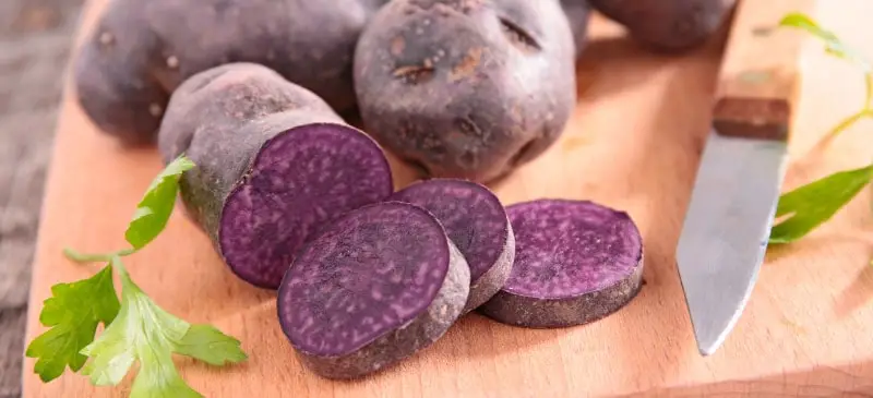 what are purple potatoes