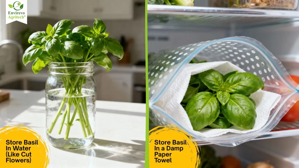How to Store Fresh Basil After Harvest